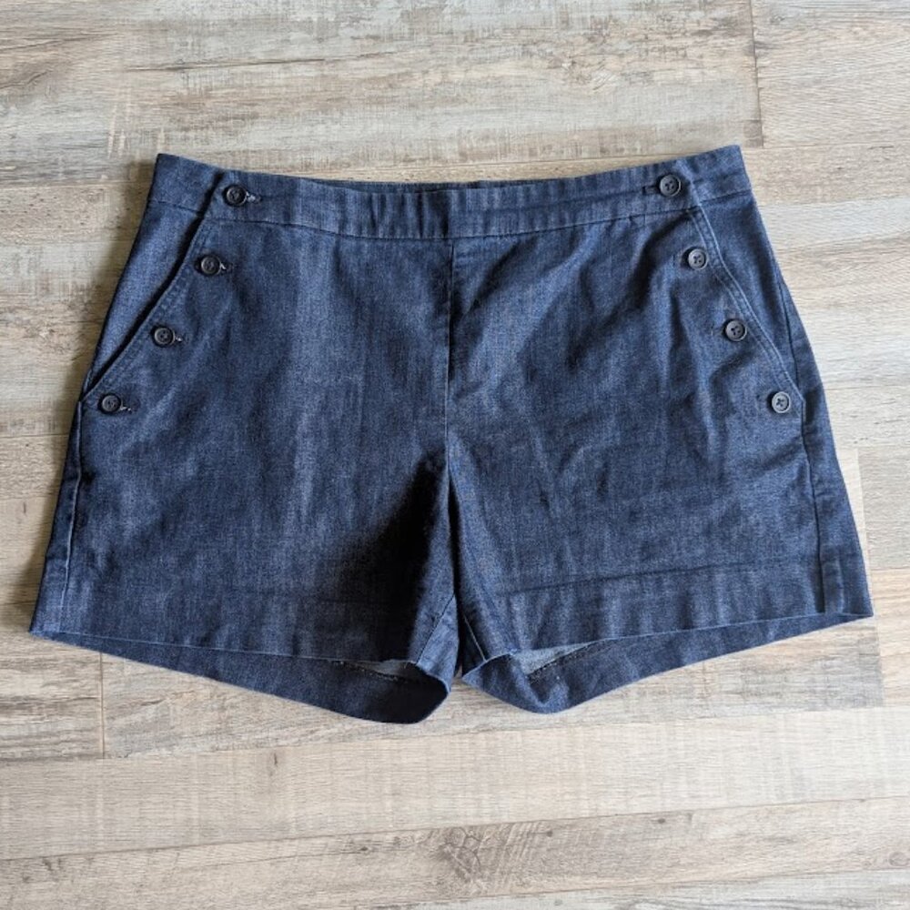 Banana Republic *  Women’s Button Front Nautical Shorts * Size 29/8 Regular